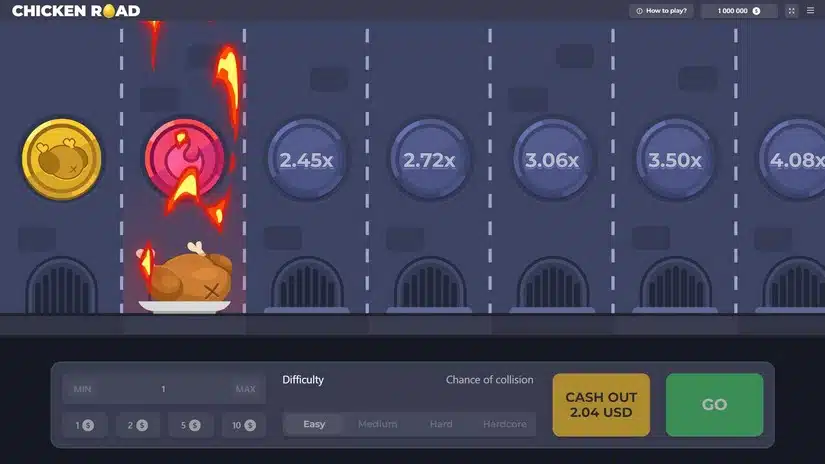 Version démo du jeu Chicken Cross. Version démo du jeu Chicken Cross.